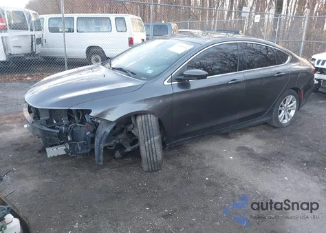 2015 Chrysler 200 Limited z USA, uszkodzony, nr VIN 1C3CCCAB7FN714620